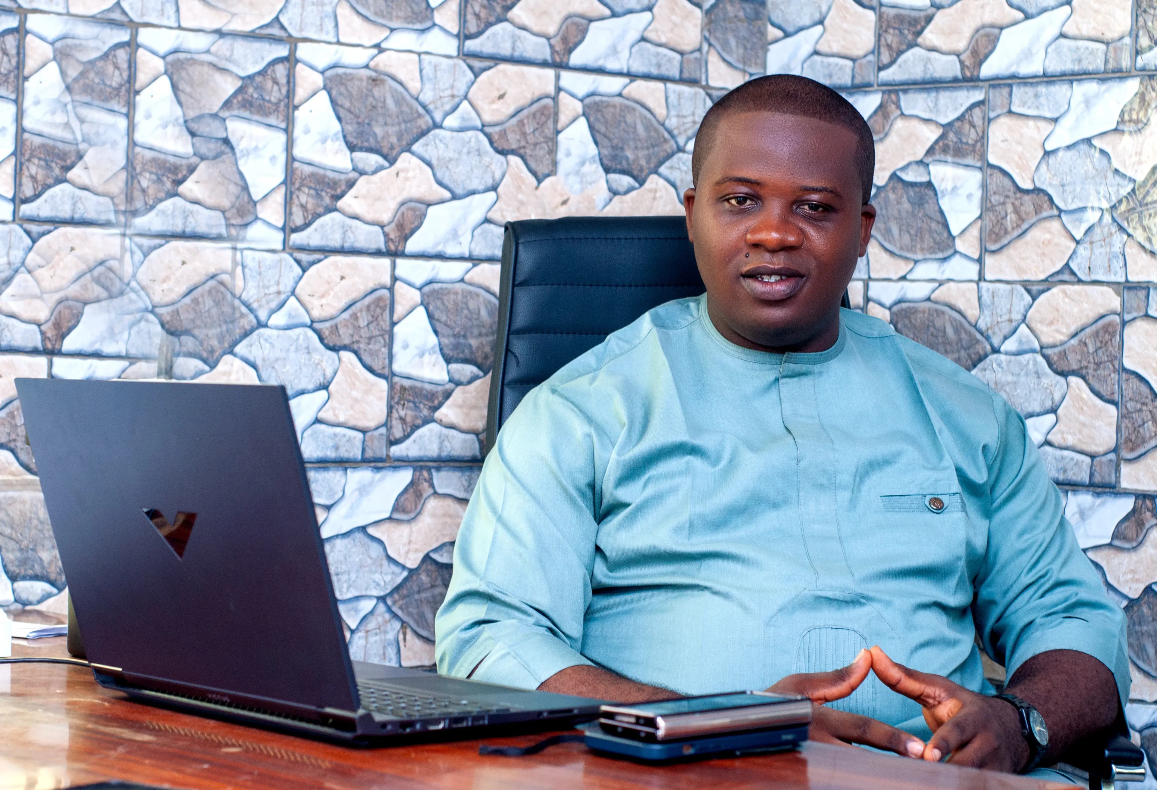 OSVID CEO in professional setting