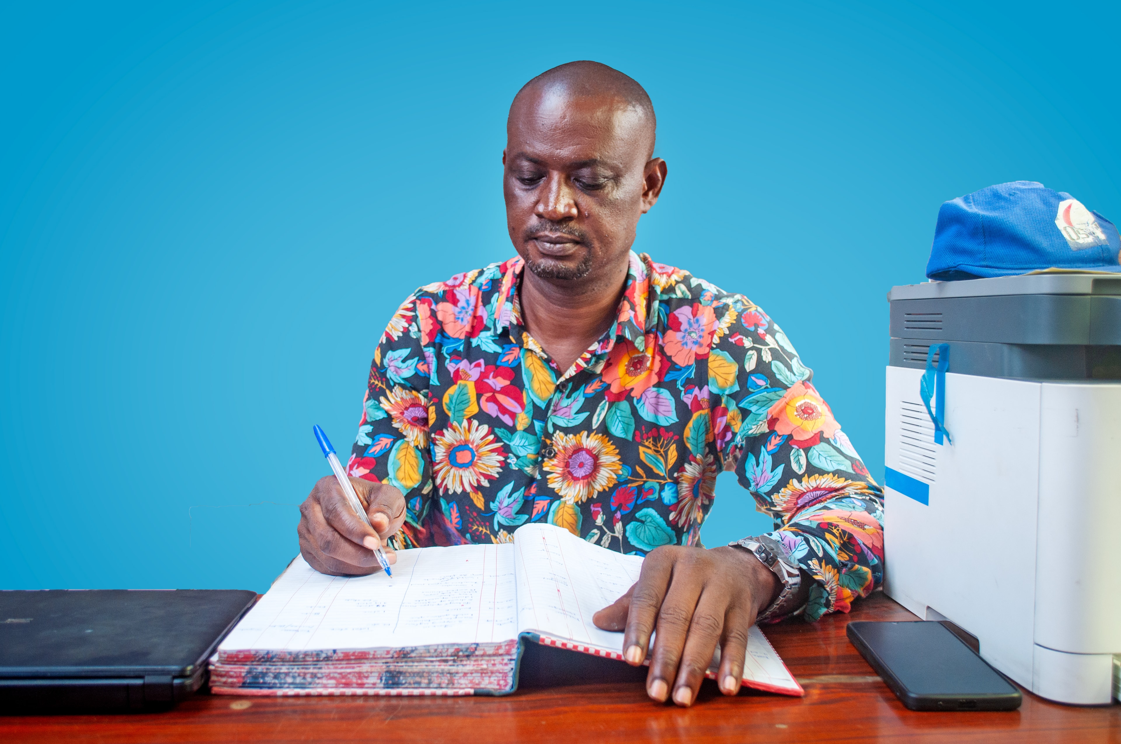 Portrait of Raymond Ezeala, Operation Manager  at OSVID