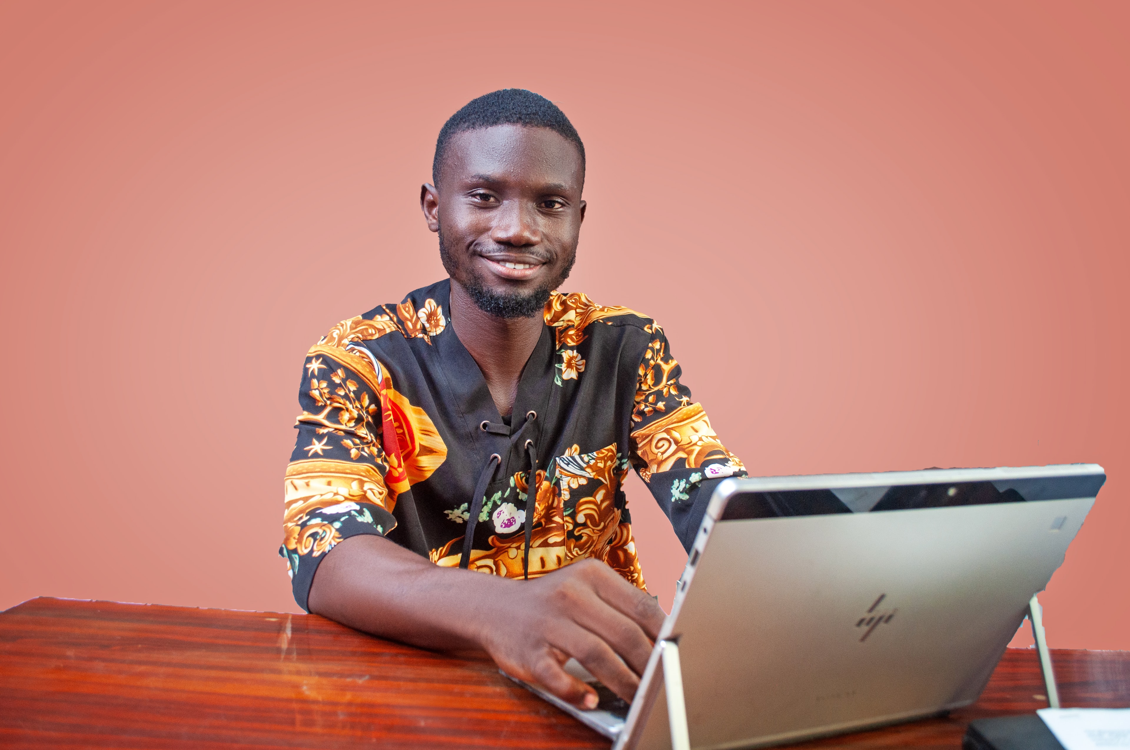 Portrait of Dishu Samuel, Secretary (Badagry) at OSVID